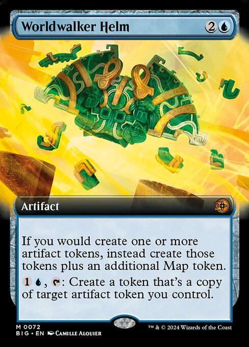 BIG: Worldwalker Helm (Extended Art) (Foil)