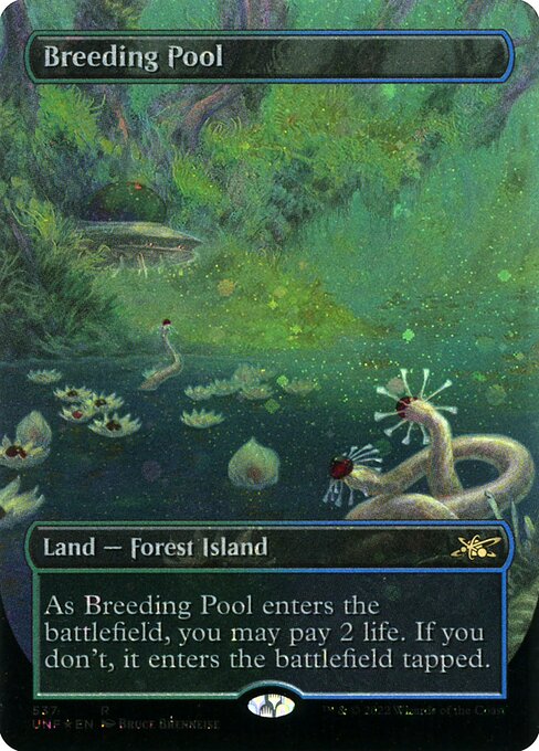 UNF: Breeding Pool (Borderless) (Galaxy Foil)