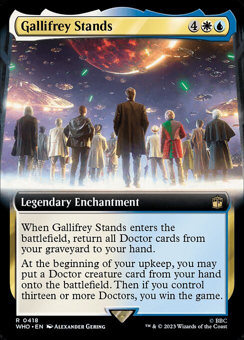 WHO: Gallifrey Stands (Extended Art)
