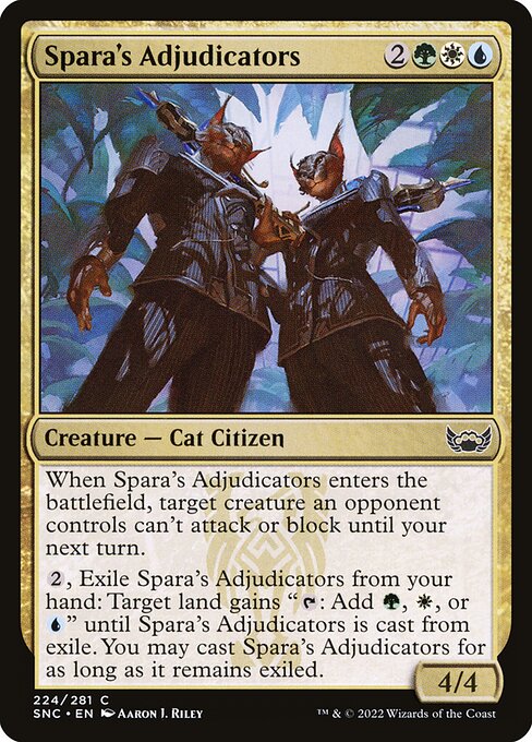 SNC: Spara's Adjudicators (Foil)