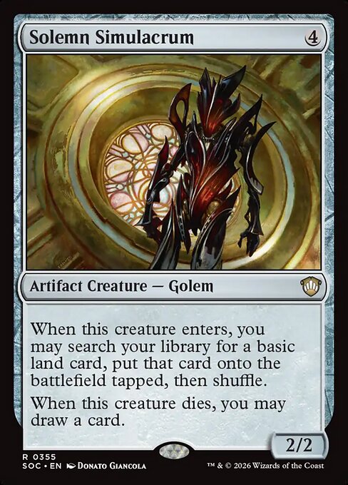 SOC: Solemn Simulacrum