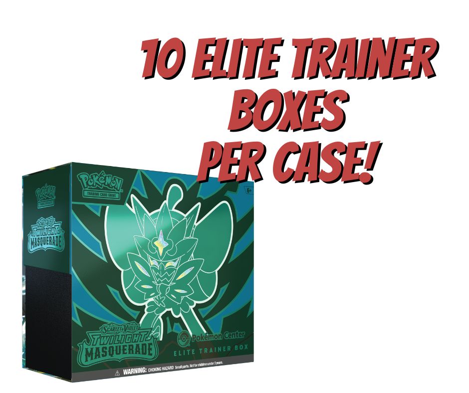 Scarlet and Violet 6: Twilight Masquerade - Elite Trainer Box Case (Preorder)