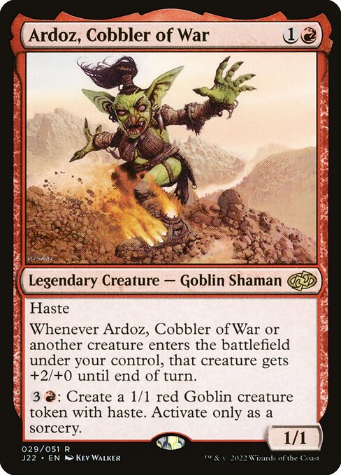 J22: Ardoz, Cobbler of War