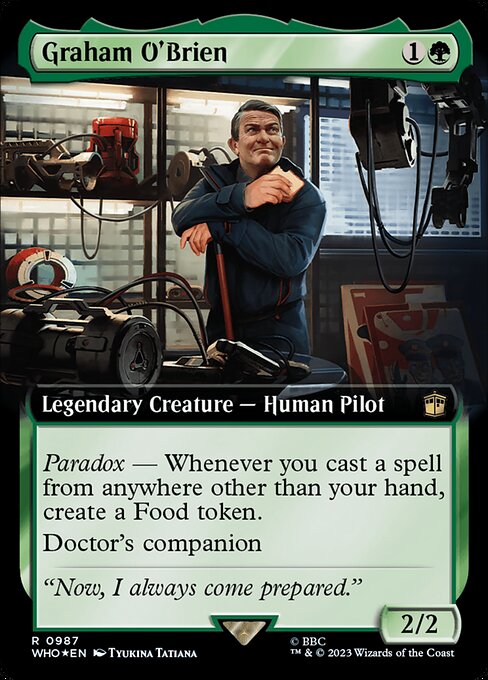WHO: Graham O'Brien (Extended Art) (Surge Foil)