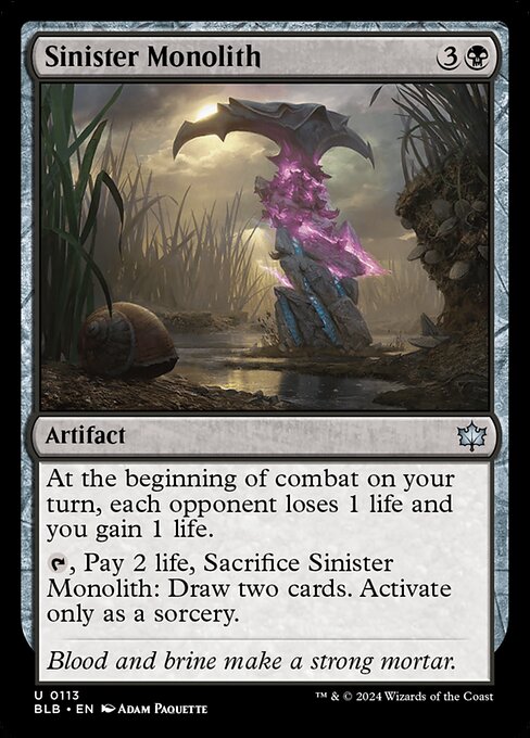 BLB: Sinister Monolith
