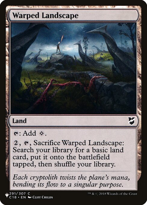 PLST: Warped Landscape