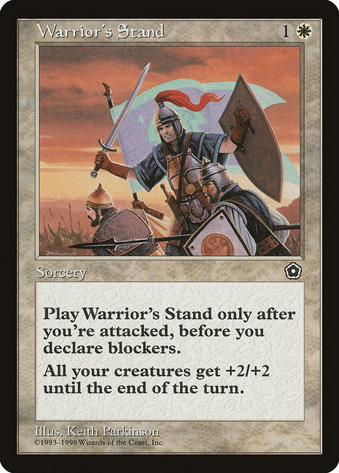 P02: Warrior's Stand