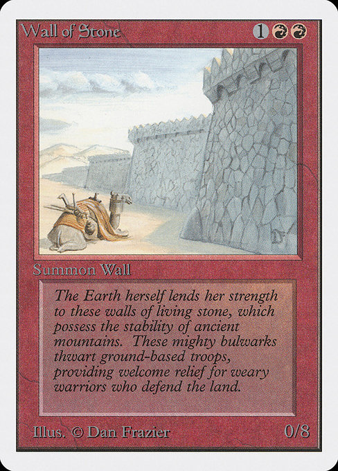 2ED: Wall of Stone