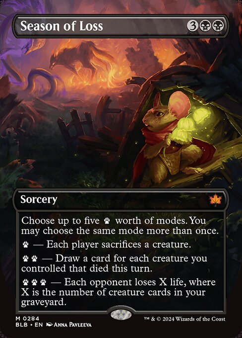 BLB: Season of Loss (Borderless) (Foil)