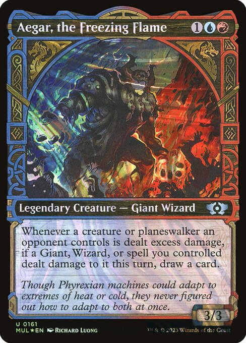MUL: Aegar, the Freezing Flame (Halo Foil)