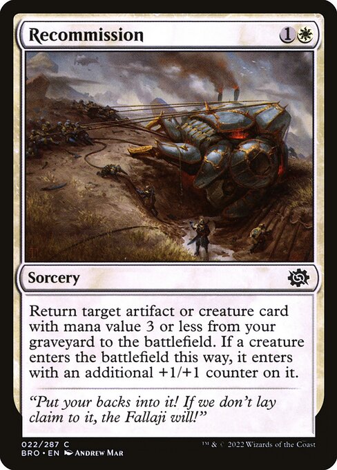 BRO: Recommission (Foil)