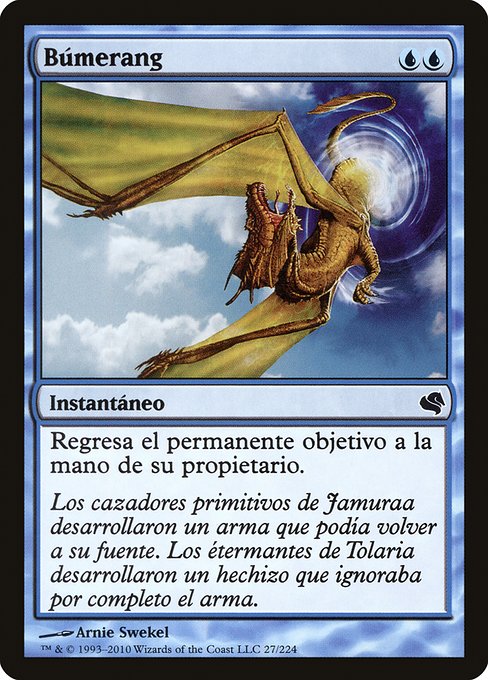 PS11: Boomerang (Spanish) - "Bumerang"