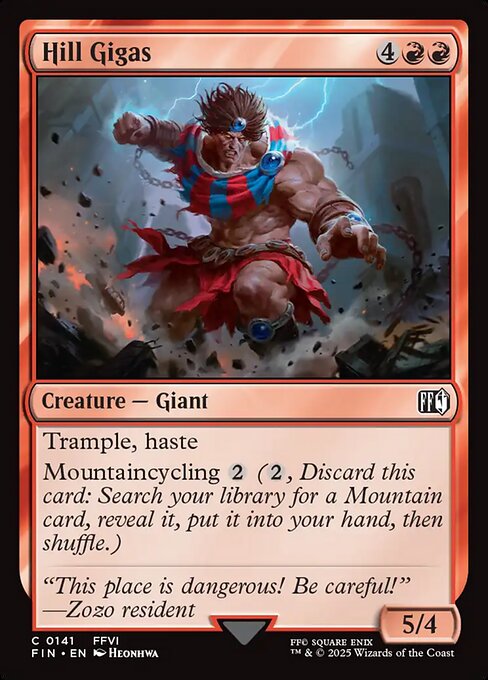 FIN: Hill Gigas (Foil)