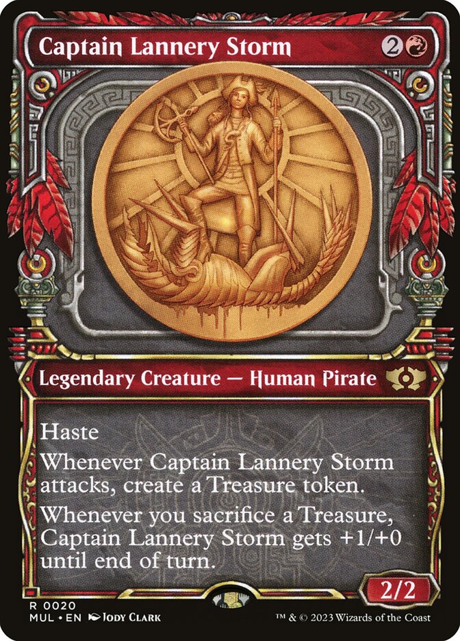Captain Lannery Storm [Foil] :: MUL