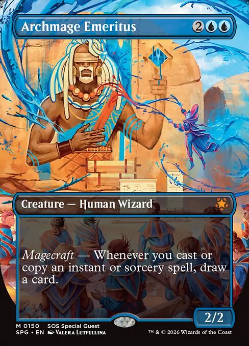 SPG: Archmage Emeritus (Borderless)