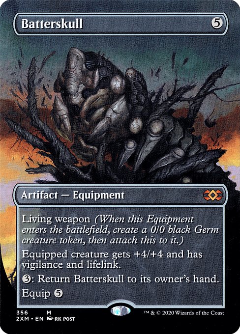 2XM: Batterskull (Borderless) (Foil)