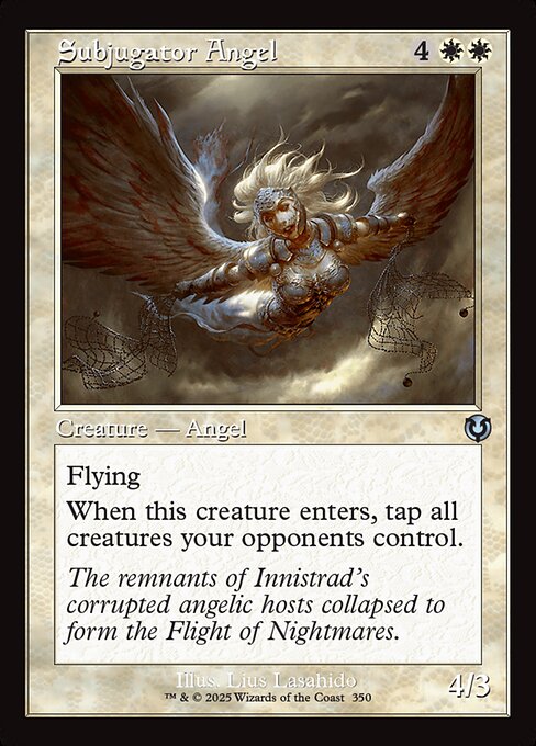 INR: Subjugator Angel (Retro Frame)