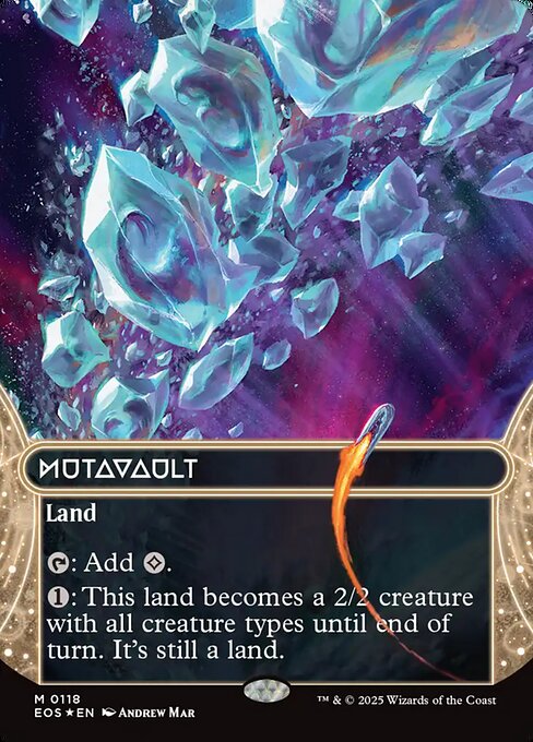 EOS: Mutavault (0118) (Borderless) (Galaxy Foil)