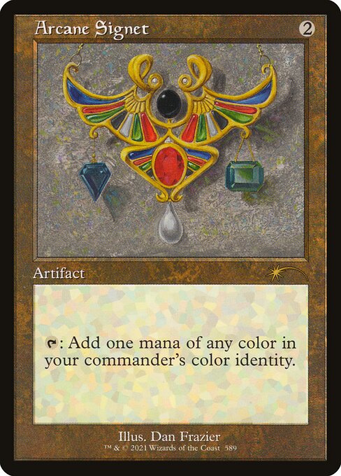 SLD: Arcane Signet (589) (Foil Etched)