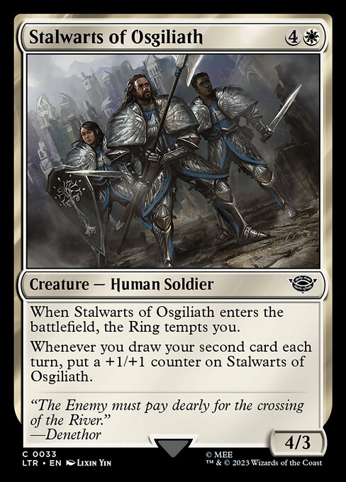 LTR: Stalwarts of Osgiliath