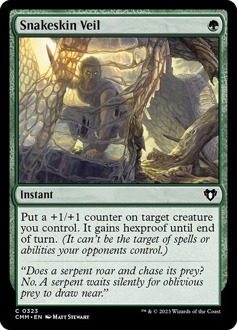 CMM: Snakeskin Veil (Foil)