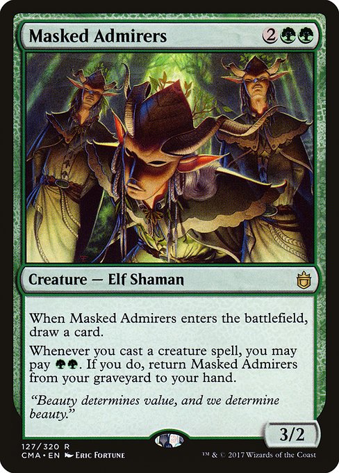 CMA: Masked Admirers