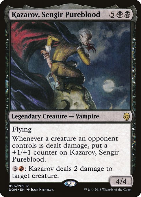 DOM: Kazarov, Sengir Pureblood