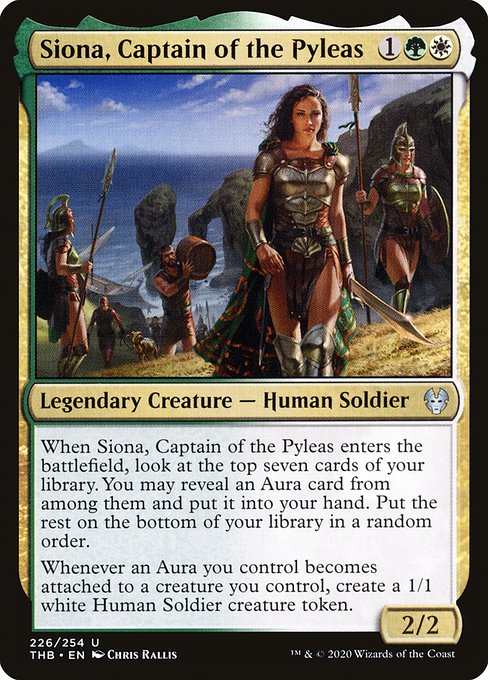 THB: Siona, Captain of the Pyleas (Foil)