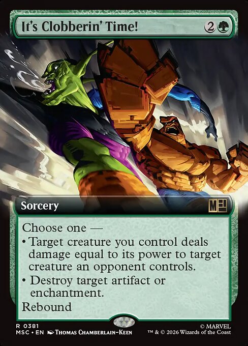 MSC: It's Clobberin' Time! (Extended Art)