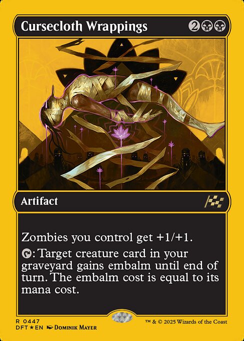 DFT: Cursecloth Wrappings (First-Place Foil)