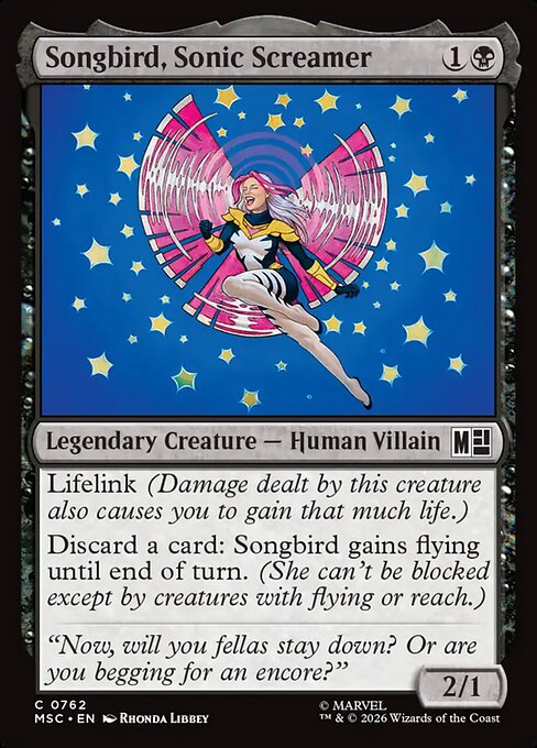 MSC: Songbird, Sonic Screamer