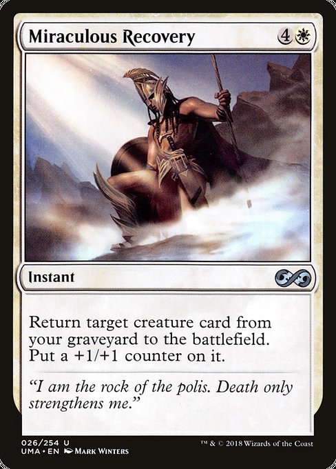 UMA: Miraculous Recovery (Foil)