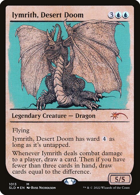 SLD: Iymrith, Desert Doom (Showcase) (Foil)