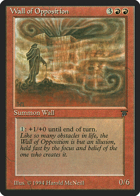 LEG: Wall of Opposition