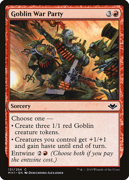MH1: Goblin War Party (Foil)
