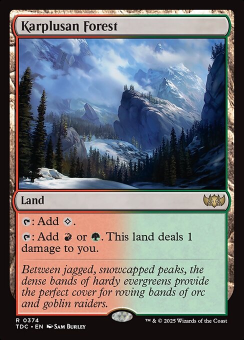 TDC: Karplusan Forest
