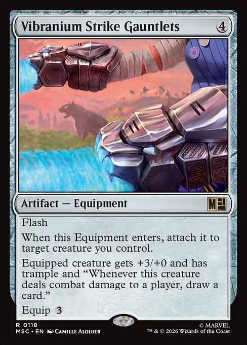 MSC: Vibranium Strike Gauntlets