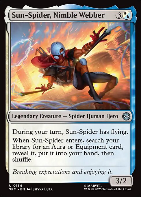 SPM: Sun-Spider, Nimble Webber