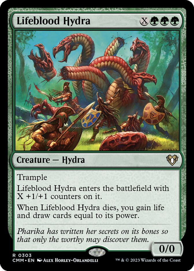 Lifeblood Hydra [Foil] :: CMM