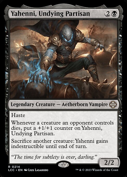 LCC: Yahenni, Undying Partisan