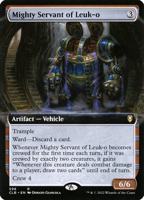 CLB: Mighty Servant of Leuk-o (Extended Art) (Foil)