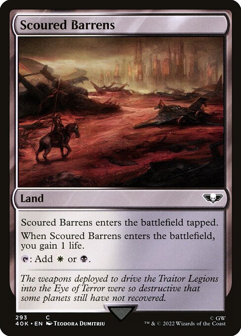 40K: Scoured Barrens
