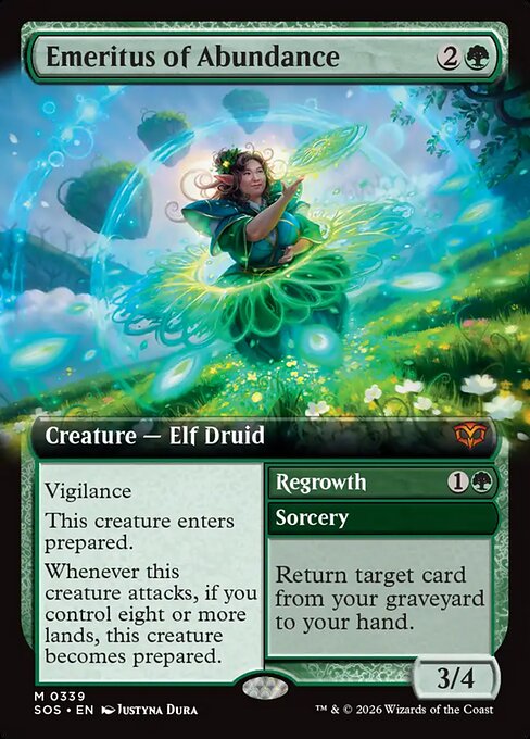 SOS: Emeritus of Abundance (Extended Art) (Foil)