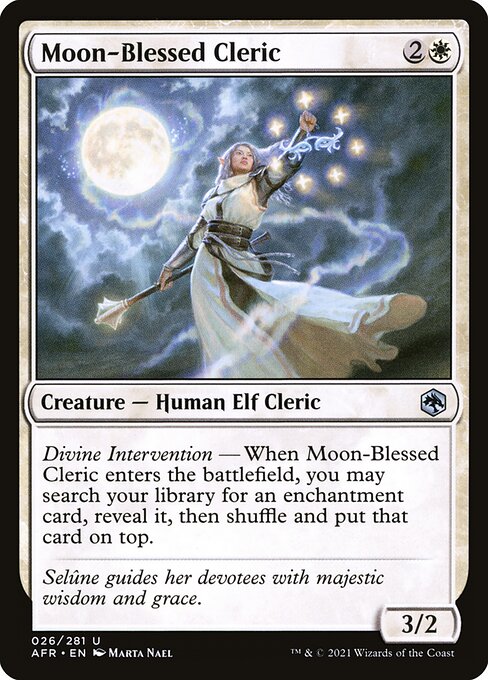 AFR: Moon-Blessed Cleric (Foil)