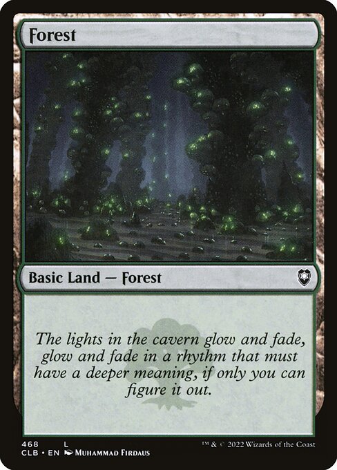 CLB: Forest (468) (Foil)