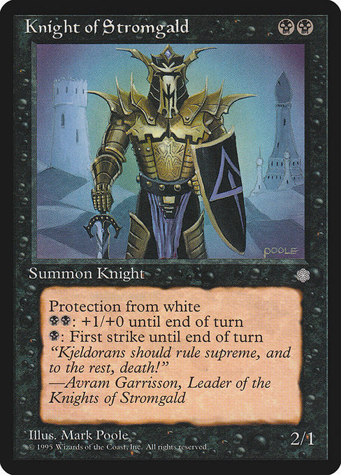 ICE: Knight of Stromgald