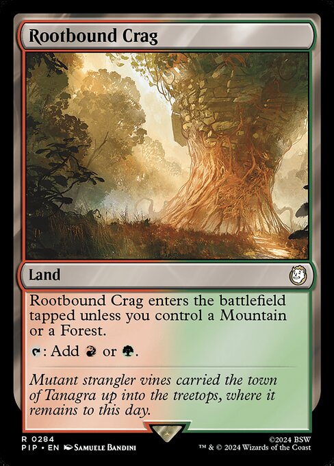 PIP: Rootbound Crag (Foil)