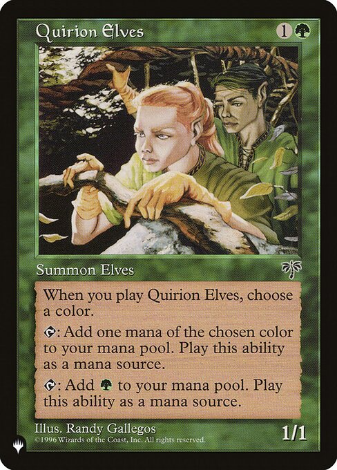 PLST: Quirion Elves