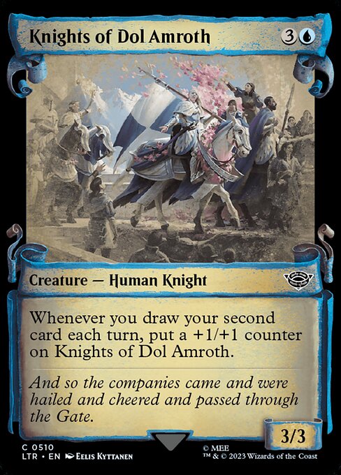 LTR: Knights of Dol Amroth (Showcase Scrolls) (Foil)
