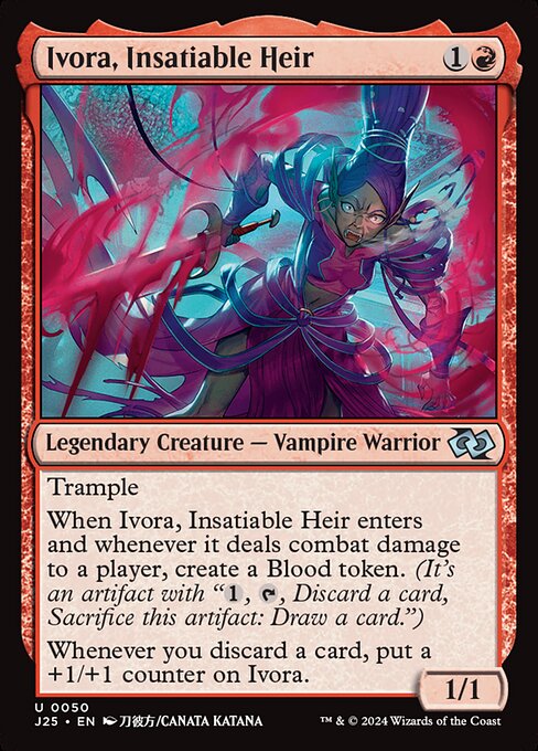 J25: Ivora, Insatiable Heir (Anime) (Foil)